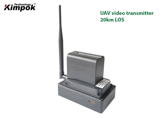 20km FPV Draadloze Gegevens van de Hommel de Videozender 1080P HD COFDM - verbinding