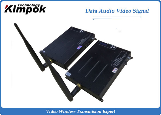 Draadloze Video de Zenderlange afstand DC12V RJ45 Ethernet van COFDM IP