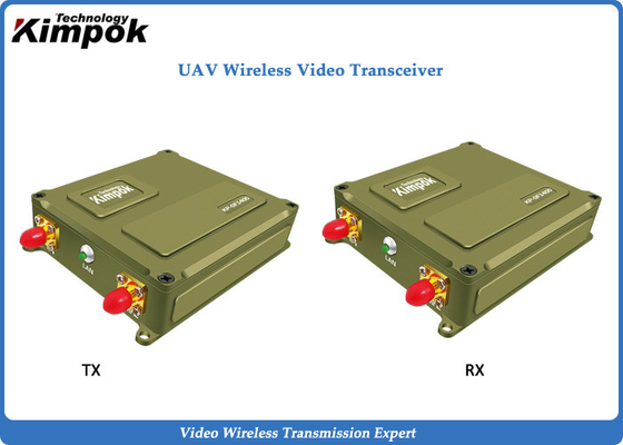 1440Mhz UAV COFDM Videoverbinding, de Videoafzender van 1 Wattethernet tot 40km