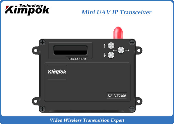 Kimpok 2,4 Ghz Videozender draadloze 100-1000mW RS422 Interface