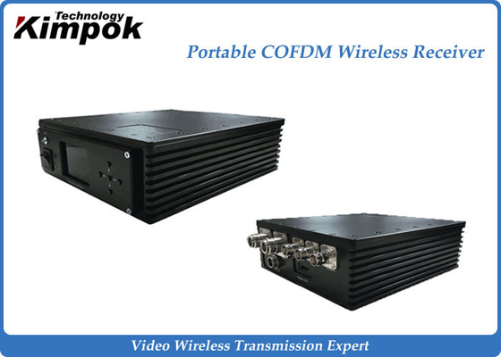 300-800MHz draadloze AV-Ontvanger, COFDM Mini Video Receiver DC12V AC220V