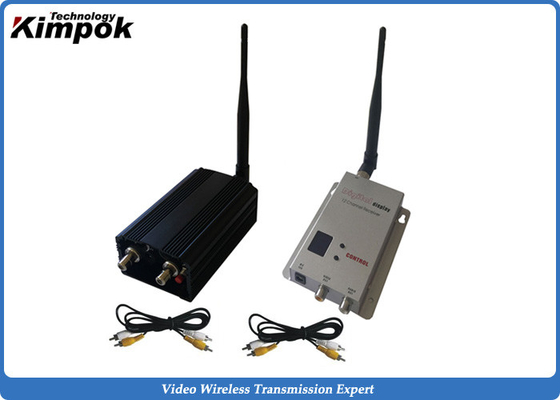 5~10km Lange afstand Draadloze Video-audio Zender en Ontvanger met 5 Watts Volmacht