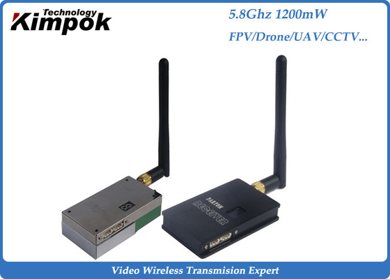 1200mW analoge Videozender 5.8Ghz, Videozender van kabeltelevisie van HDMI de Draadloze