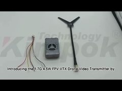 1.7Ghz VTX Draadloze UAV Video Transmitter Ondersteuning IRC Tramp Video Link 4W RF Power VTX