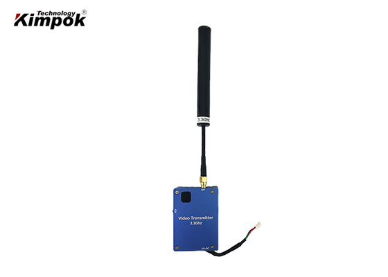 UAV Video Transmitter Receiver Kit 3.3Ghz 8CHs VTX VRX voor langeafstand FPV Racing
