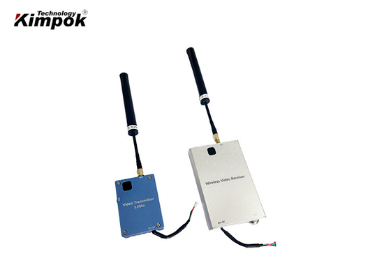 UAV Video Transmitter Receiver Kit 3.3Ghz 8CHs VTX VRX voor langeafstand FPV Racing