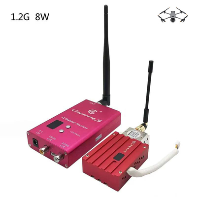 rood 1,2 GHz 8W Digital Vtx Fpv met 8 kanalen