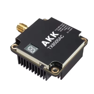 AKK 8W 5.8G Ultra Video Transmissie 5.8Ghz Drone Video Zender 8W VTX 96CH