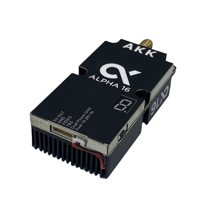 AKK Alpha16 draadloze videotransmitter 5.8G 16W FPV VTX 96CH voor beeldoverdracht met RC-drones