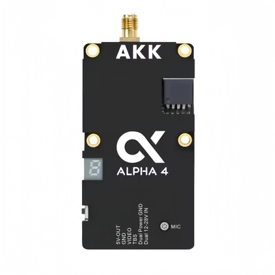 Drone Video Zender AKK Alpha4 VTX 5.8G FPV 4W 8CH Ultra Lange Afstand Video Zender
