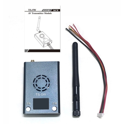 5.8G 5W UAV Videozender en -ontvanger 5.8Ghz Audio Video Transmissie voor Drone FPV VTX