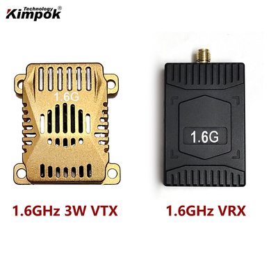 3W Zender voor Analoge Video met Zendvermogen voor Frequentie 1450MHz-1825MHz 1.6G VTX 16CH