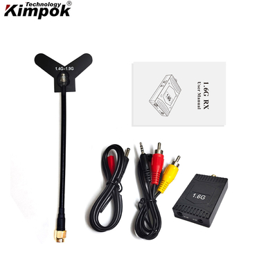 1.6G FPV VRX 1.6Ghz Analoog draadloze UAV-video-zender voor drone-beeldoverdracht op lange afstand