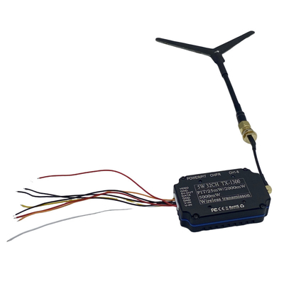 1.2G 1.3Ghz 5W draadloze drone VTX VRX 32CH 7-36V DC FPV Video Transmitter Receiver