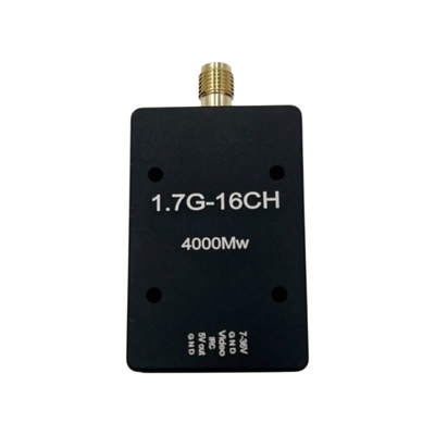 1.7Ghz 4W FPV analoge videotransmitter met langeafstands draadloze VTX voor UAV Video TX