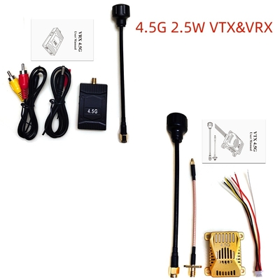 2.5W Verzendvermogen 4.5G Analoog Videozender en -ontvanger voor 1 Vp-p FM Audio Video Output