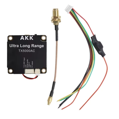 UAV Videozender AKK 5W FPV VTX 96CH Videozender Ondersteuning Smart Audio Video Link