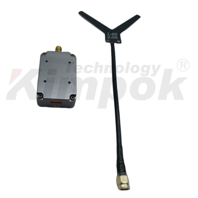 1.7Ghz VTX Draadloze UAV Video Transmitter Ondersteuning IRC Tramp Video Link 4W RF Power VTX