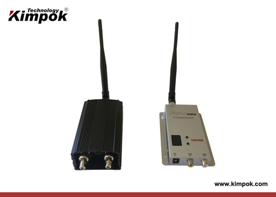 900Mhz / 1.2Ghz 2000mW draadloze FPV Drone Video Transmitter Receiver met DC 12V 8 kanalen